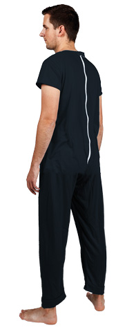 Reißfester Overall mit kurzem Arm