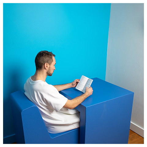 TG010 PU-SICHERHEITSSTUHL