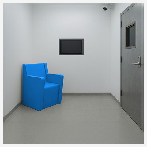 TG010 PU-SICHERHEITSSTUHL