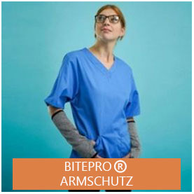 BitePRO® Armschutz - siNpress bissfeste Produkte