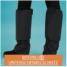 BitePRO® Unterschenkelschutz - siNpress bissfeste Produkte