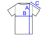 Maßbild F215 Reißfestes Hemd