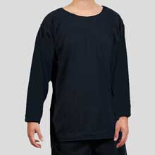 F218 langarmiges T-Shirt reißfeste Bekleidung aus Doppeltuch - siNpress