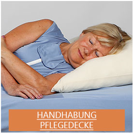 Handhabung der Pflegedecke, eine humane Alternative zu Fixiergurten - siNpress