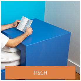 Sicherheitstisch, eckig - siNpress Sicherheits-Tische