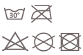 Wäschesymbole DYNEEMA - siNpress